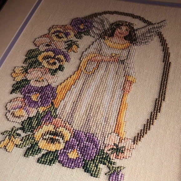 Angels Remembered Cross-Stitch Book - a leisure arts book- 1990s - gently used - Picture 7 of 12